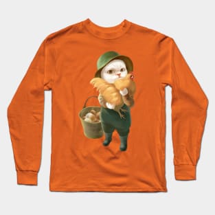 Chicken Hug Long Sleeve T-Shirt